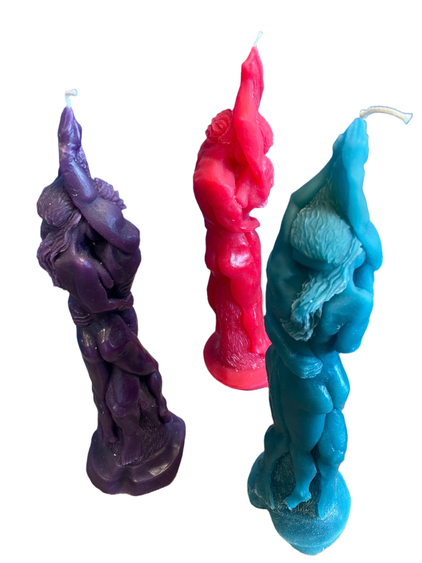 Entwined Lovers Figure Candles