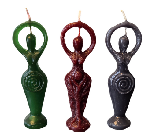 Mini Goddess Figure Candles