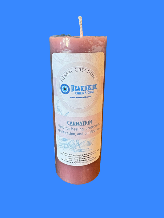 Carnation Herbal Creations Candles