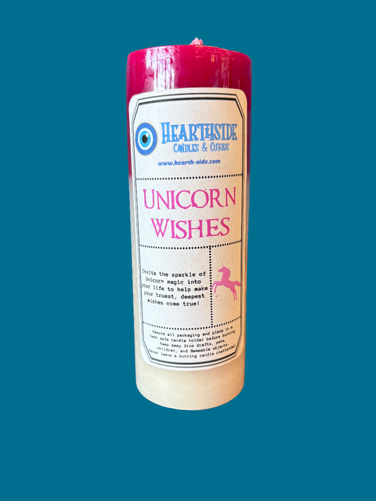 Unicorn Wishes Condition Candles