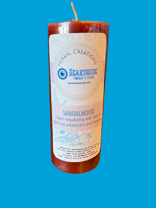 Sandalwood Herbal Creations Candles