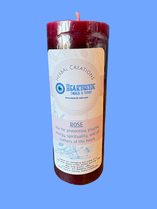 Rose Herbal Creations Candles