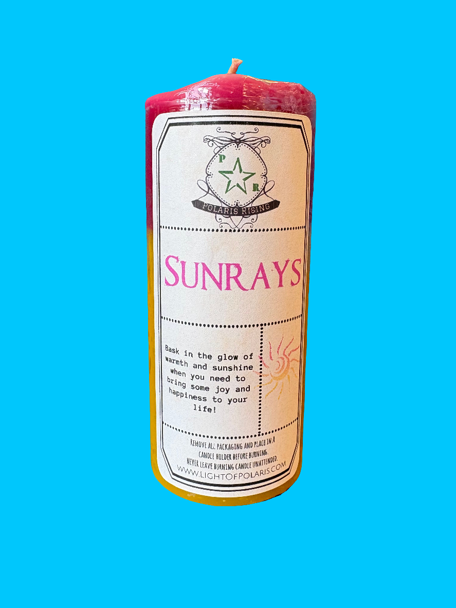 Sun Rays Condition Candles