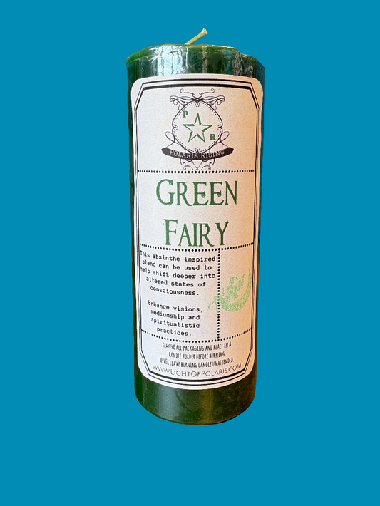 Green Fairy Condition Candles