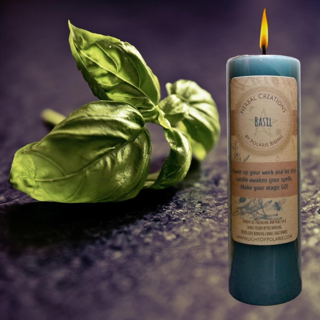 Basil Herbal Creations Candles