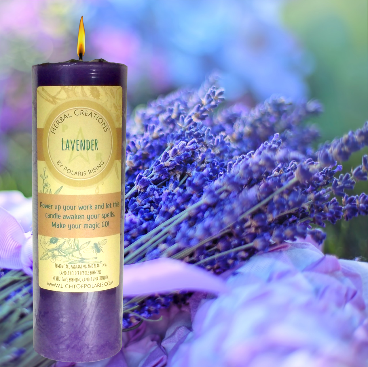 Lavender Herbal Creations Candles